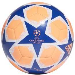 Piłka nożna adidas Finale 20 Club pomarańczowo-niebieska FS0251