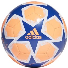 Piłka nożna adidas Finale 20 Club pomarańczowo-niebieska FS0251