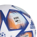 Piłka nożna adidas Finale 20 Pro biało-niebiesko-pomarańczowa FS0258