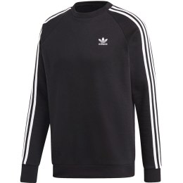 Bluza męska adidas 3-Stripes Crew czarna DV1555