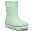 Crocs kalosze dla dzieci Crocband Rain Boot Kids zielone 205827 3TO