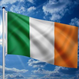 Maszt flagowy w komplecie flaga Irlandii - 650 cm