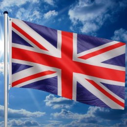 Maszt flagowy w komplecie flaga Wielkiej Brytanii - 650 cm