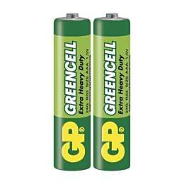 Bateria cynkowo-węglowa, AAA, 1.5V, GP, blistr, 2-pack