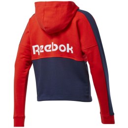 Bluza damska Reebok Te Linear Logo Ft czerwono-granatowa FT0901