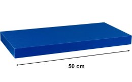 Półka ścienna STILISTA Volato niebieska, 50 cm