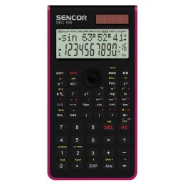 Sencor Kalkulator SEC 160 RD, czerwona, szkolny, 12 cyfr