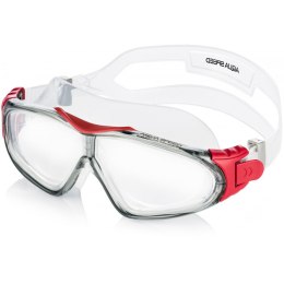 Okulary pływackie Aqua-Speed Sirocco transparentno-czerwone kol.53