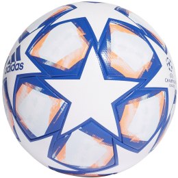 Piłka nożna adidas Finale 20 League biało-niebieska FS0256