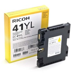 Ricoh oryginalny wkład żelowy 405768, yellow, 600s, GC41Y, Ricoh AFICIO SG 3100, SG 3110
