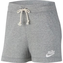 Spodenki damskie Nike Gym Vintage szare CJ1826 063