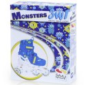 Łyżworolki Smj 3w1 Monster BS-901P niebieskie