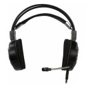 Defender Warhead G-500  słuchawki z mikrofonem  regulacja głośności  czarno-brązowy  słuchawki  2x 3.5 mm jack + USB