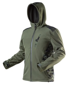 KURTKA SOFTSHELL CAMO M