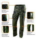 SPODNIE ROBOCZE CAMO S