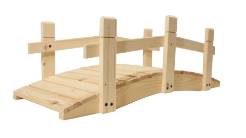Most drewniany ogrodowy - bez zabezpieczonej powierzchni - 71 cm