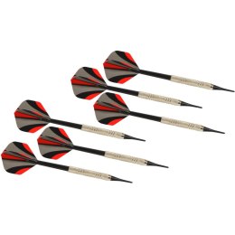 Zestaw 6 Lotek Dart czerwonych w Etui Enero