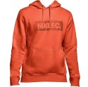 Bluza męska Nike NK FC Essntl Flc Hoodie pomarańczowa CT2011 837