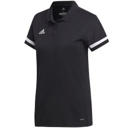 Koszulka damska adidas Team 19 Polo Women czarna DW6877