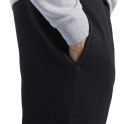 Spodnie męskie Reebok TE Linear Logo Jogger czarno-białe FU3217