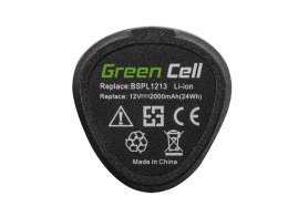 Bateria Green Cell (2Ah 12V) BSPL1213 B-1013L do RYOBI RCD1201 RCD12011L RCD12012L RCD12011L RCD RMT 1201 R12DD-LL13S