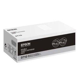 Epson oryginalny toner C13S050710, black, 5000 (2x2500)s, Epson AcuLaser M200, MX200, O