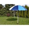 PARASOL PLAŻOWO OGRODOWY 220CM MELANŻ NIEBIESKO BIAŁY