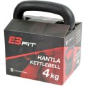 Hantla kompozytowa Kettlebell 4kg odważnik Eb Fit