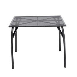 Metalowy stół ogrodowy - 72 x 90 x 90 cm