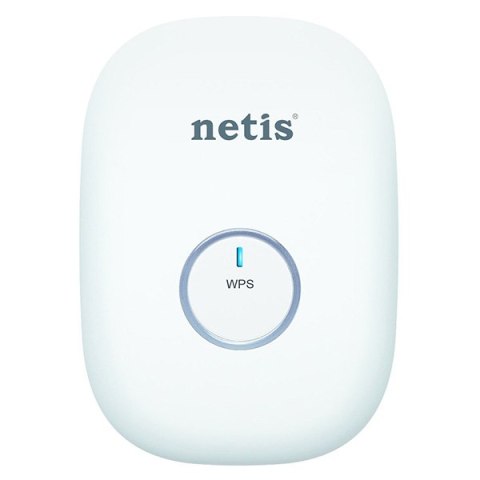 NETIS router z extenderem E1+ white 2.4GHz, 300Mbps, zintegrowana bateria anténa, 802.11n, WPS