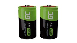 Green Cell Baterie Akumulatorki 2x D R20 HR20 Ni-MH 1.2V 8000mAh