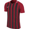 Koszulka męska Nike Striped Division III JSY SS czerwono-czarna 894081 657