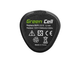 Bateria Green Cell (1.5Ah 12V) BSPL1213 B-1013L do RYOBI RCD1201 RCD12011L RCD12012L RCD12011L RCD RMT 1201 R12DD-LL13S