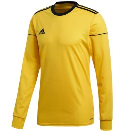 Koszulka dla dzieci adidas Squadra 17 Jersey LS JUNIOR żółta CF6784/FI5548
