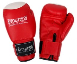 Rękawice bokserskie Evolution syntetyczne PRO RB-2110,2112 czerwone