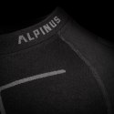 Bielizna termoaktywna męska Alpinus Tactical Base Layer Set czarno-szara GT43276