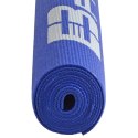Mata do ćwiczeń fitness jogi 170x60x0,3cm niebieska Eb fit