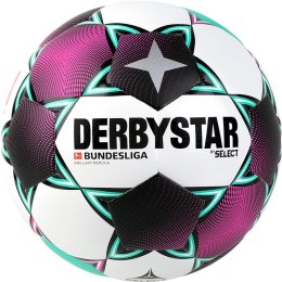 Piłka nożna Select Derbystar Bundesliga Brillant biało-zielono-czarna 1004664