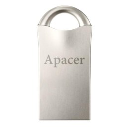 Apacer USB flash disk, USB 2.0, 32GB, AH117, srebrny, AP32GAH117S-1, USB A