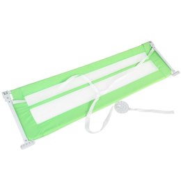 Barierka do łóżka dla dzieci 150 cm, kolor zielony
