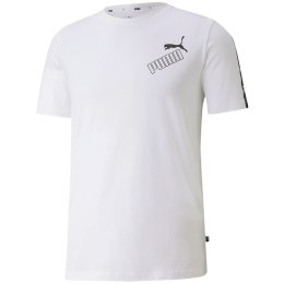 Koszulka męska Puma Amplified Tee biała 583510 02