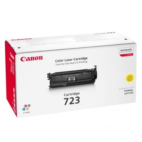 Canon oryginalny toner CRG723, yellow, 8500s, 2641B002, Canon LBP-7750Cdn, O