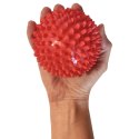 Piłeczka z kolcami do masażu 9 cm czerwona EB FIT