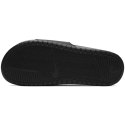 Klapki damskie Nike Benassi Just Do It czarne 343881 015