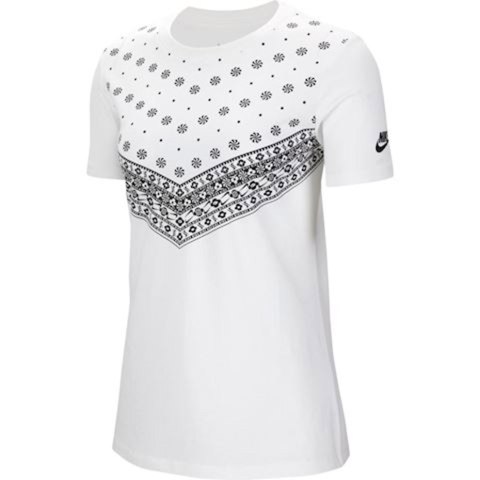 Koszulka damska Nike Nsw Tee Heritage biała CV8012 100