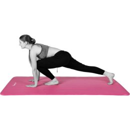 Mata piankowa MOVIT do jogi i gimnastyki 190 x 60 x 1,5 różowa