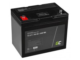Akumulator LiFePO4 Green Cell 12V 12.8V 50Ah do systemów fotowoltaicznych, kamperów i łódek