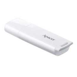 Apacer USB flash disk, USB 2.0, 64GB, AH336, biały, AP64GAH336W-1, USB A, z osłoną