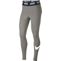 Legginsy damskie Nike W LGGNG CLUB HW szare AH3362 063