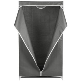 Szafa tekstylna garderoba jasny szary 80x50x160cm